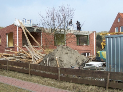 Bild 0 von Wieder wird ein altes Loogster Haus abgerissen