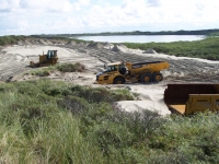 Bild 0 von Sandtransporte am Hammersee sind im vollen Gange