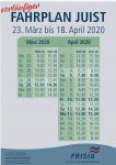Bild 0 von Geänderter Schiffsfahrplan bis zum 18. April bei der Norden-Frisia