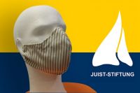 Bild 0 von Juist-Stiftung beendete Projekt des Nähens von Schutzmasken