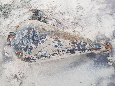 Bild 0 von Fund einer Sprengboje am Strand von Juist