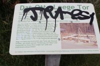 Bild 0 von Das „Gefällt mir“ NICHT: Otto-Leege-Pfad erhielt Schmierereien