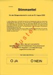 Bild 0 von Informationen zum Wahlzettel Bürgerbegehren
