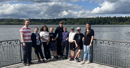 Bild 0 von Juister Schüler entdecken Thülsfelder Talsperre und Meyer-Werft