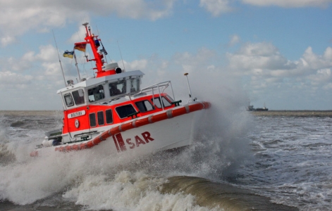 Bild 0 von Seenotretter bergen entkräfteten Surfer aus dem Wattenmeer vor Norddeich