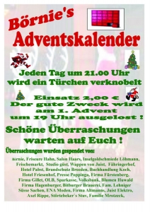 Bild 0 von Börnie's Adventskalender