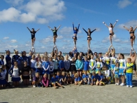 Bild 0 von 110 Cheerleader verbreiten Beachparty-Gefühl auf Juist