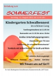 Bild 0 von Sommerfest Kindergarten Schwalbennest