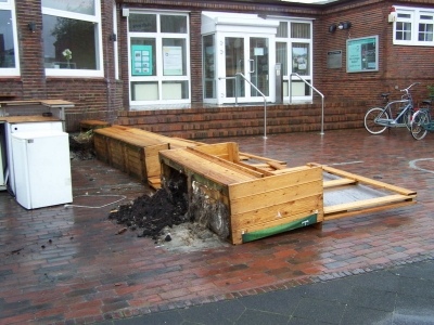 Bild 0 von Wind wurde Windschutz  zum Verhängnis