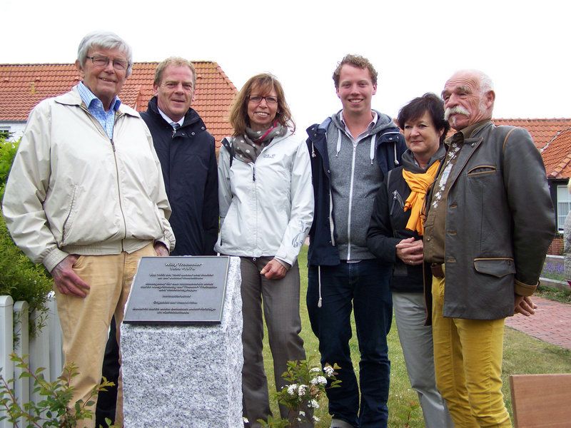 Gedenkstele für einen besonderen Menschen