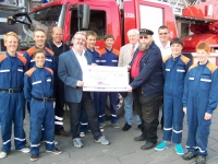 Bild 0 von Gewinn der Brandkasse für die Jugendfeuerwehr