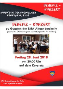 Bild 0 von Feuerwehrmusikzug lädt ein zum Benefiz-Konzert