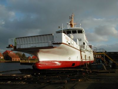 Bild 0 von „Frisia VI“ ist bis zu den Osterferien Juister Winterschiff