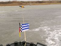 Bild 4 von Kardinaltonne wurde nach neun Wochen vom Strand geholt