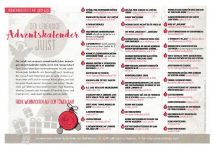 Bild 0 von Der „lebendige Adventskalender Juist“ startet bereits am Samstag