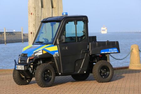 Bild 0 von Juister Polizei mit Elektro-Quad im Einsatz