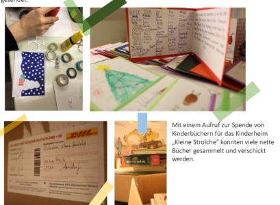 Bild 0 von  Weihnachtsgrüße und Bücherspenden - Die Inselschule war aktiv