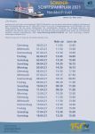 Bild 1 von Schiffsfahrplan wird der neuen Coronalage angepasst