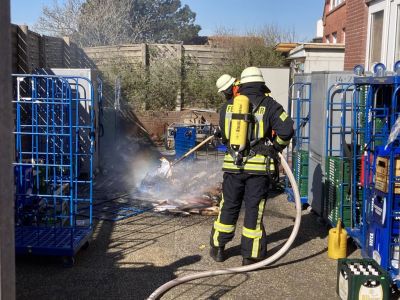 Bild 0 von Feuerwehr musste Ostermontag zum Einsatz im Loog