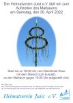 Bild 0 von Der Heimatverein stellt in diesem Jahr dem Maibaum auf