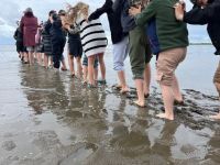Bild 2 von Grundschüler der Inselschule Juist entdecken das Wattenmeer