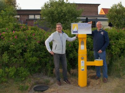 Bild 0 von Weitere Trinkwassersäule der Juist-Stiftung