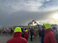 Bild 7 von Erfolg beim Neujahrsschwimmen trotz winterlicher Wetterbedingungen