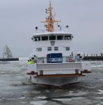 Bild 0 von Neben der Witterung ist auch der Juister Hafen ein Problem