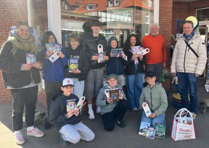 Bild 0 von Klasse 5/6 zu Besuch in der Buchhandlung Koch