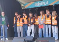 Bild 1 von Juister Feuerwehr-Musikzug eröffnete diesjähriges „Juistival“