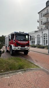 Bild 0 von Feuerwehr wegen Brandmeldeanlage im Einsatz
