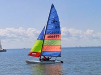 Bild 2 von  70. Jubiläumsregatta auf dem Juister Watt mit wenig Wind