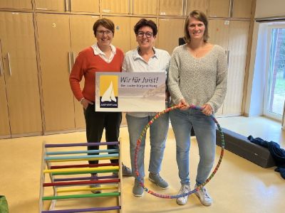 Bild 0 von Juist-Stiftung förderte Hula-Hoop-Kurs für die Kleinsten